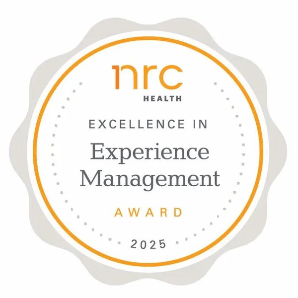 NRC Health excellence award logo