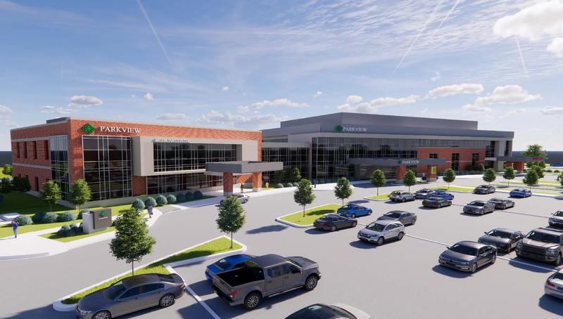 Parkview West Lafayette building rendering