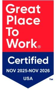 Great place to work award logo