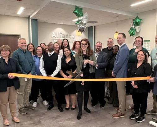 Ribbon cutting for Alliance Health Pediatrics