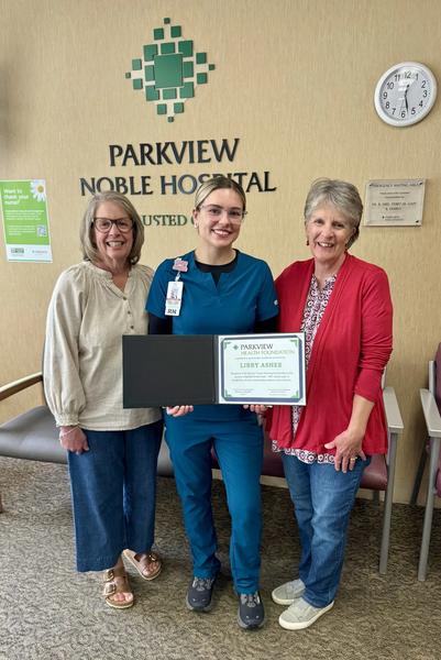 2026 Traster Scholarship winner Libby Asher, RN