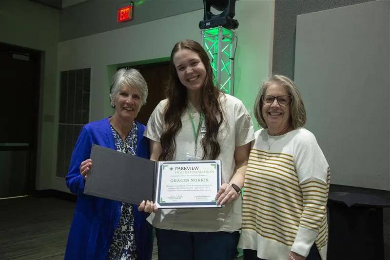 Picture of Traster Scholarship winner Gracen Norris, RN