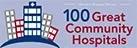 100 Great Community Hospitals logo