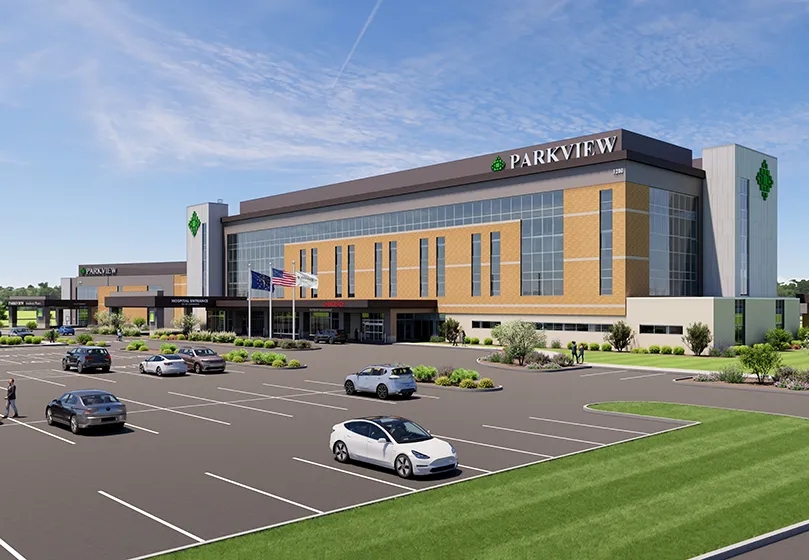West Lafayette Hospital Rendering