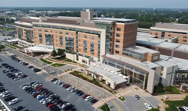 Parkview Regional Medical Center drone picture