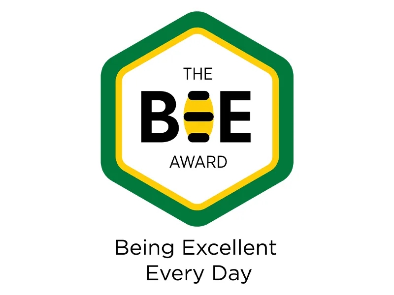 BEE Award logo on white background