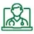 provider on a computer screen icon graphic