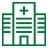 hospital graphic icon