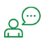person speaking icon